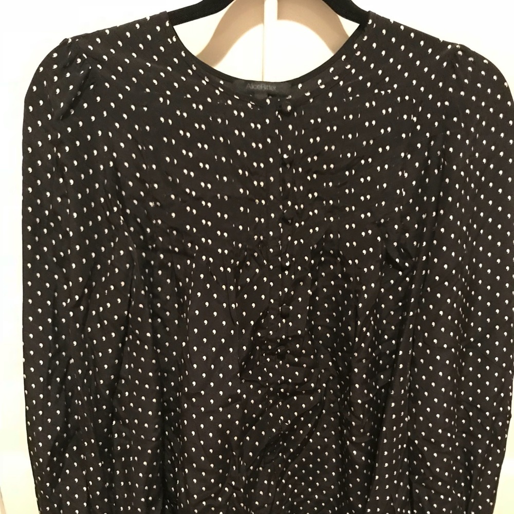 Alice Ritter Long Sleeve Silk Top - Picture 2 of 5